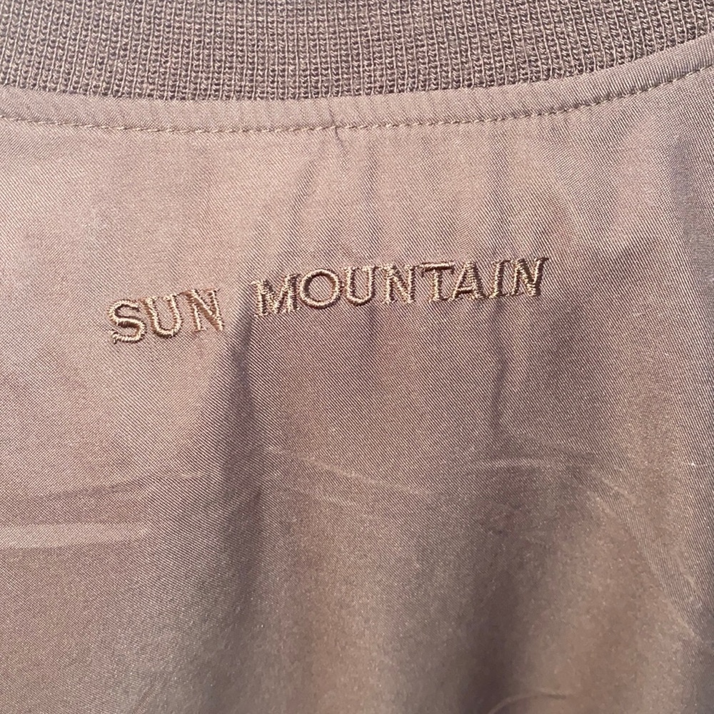 Sun Mountain Men’s Green Outerwear Golf Pullover - Picture 3 of 8